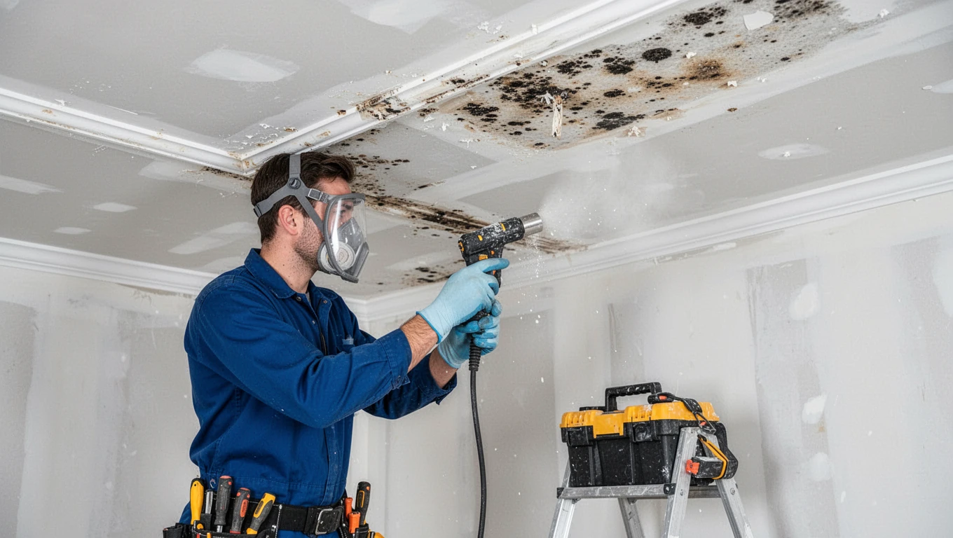 Ceiling Mold Removal