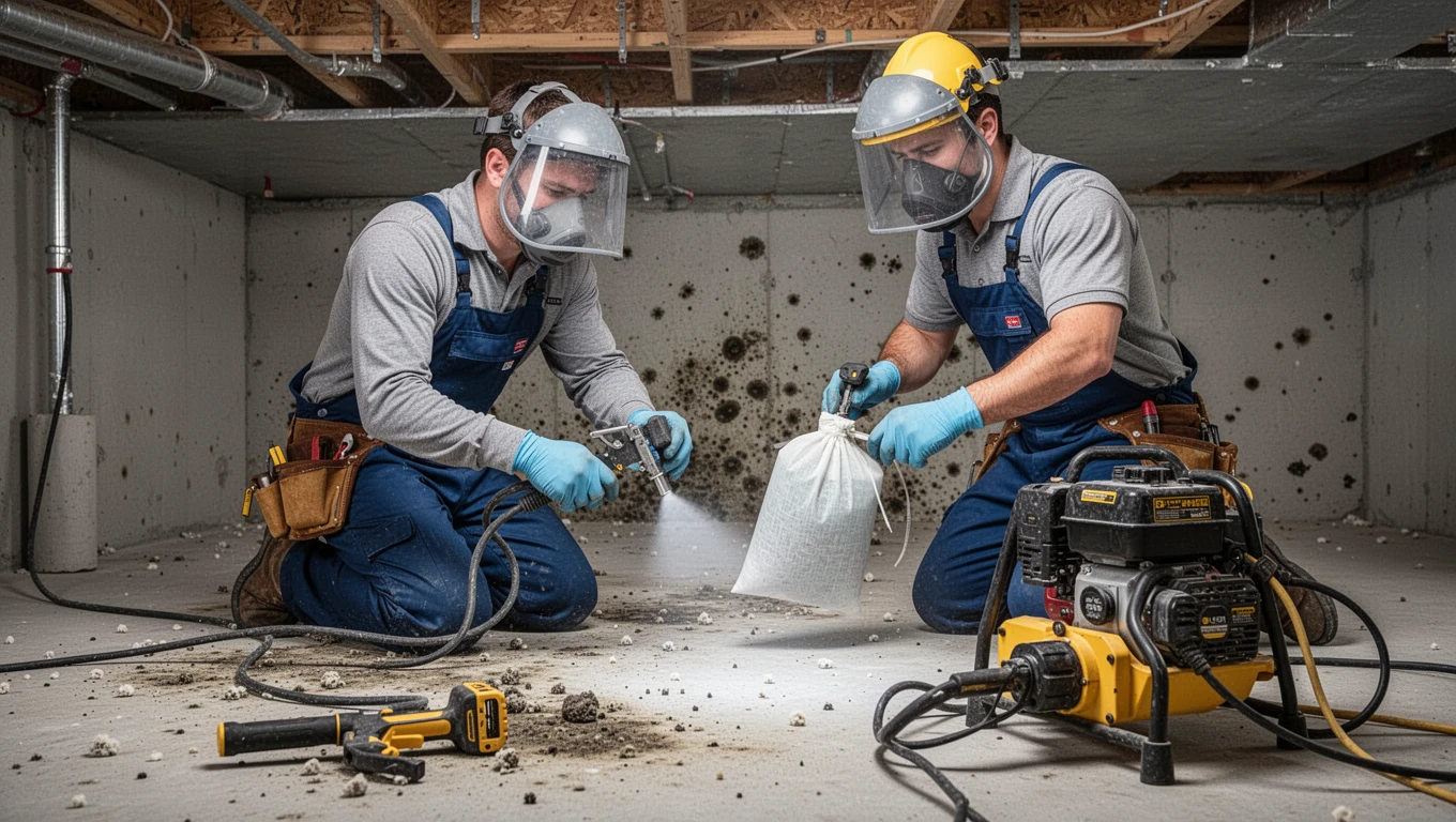 Crawl Space Mold Removal